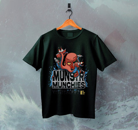 Camiseta Kraken Monster Munchies Larica Monstro Marinho Stoned FRETE GRÁTIS